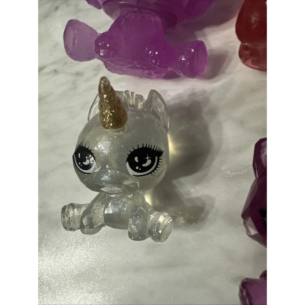 Rainbow High Littles Rainbow‎ Fantasy Fairies Sapphire Doll Fantasy Pet Lot Of 4